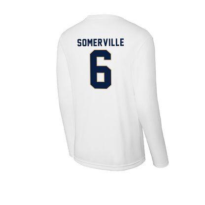 Akron - NCAA Football : Jamari Somerville - Activewear Long Sleeve T-Shirt-1