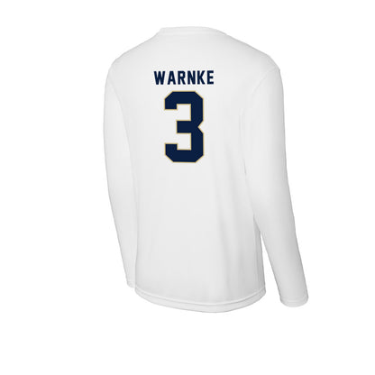 Akron - NCAA Men's Soccer : Kam Warnke - Activewear Long Sleeve T-Shirt-1