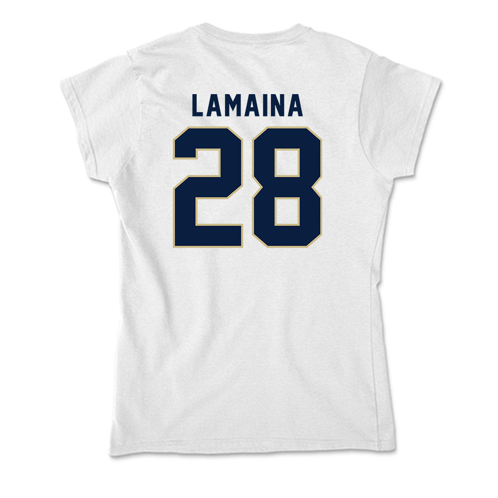 Akron - NCAA Men's Soccer : Logan LaMaina - Soft Style Women’s T-Shirt-1
