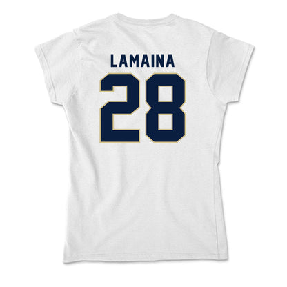 Akron - NCAA Men's Soccer : Logan LaMaina - Soft Style Women’s T-Shirt-1