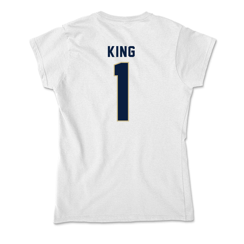 Akron - NCAA Women's Basketball : Kaylee King - Soft Style Women’s T-Shirt-1