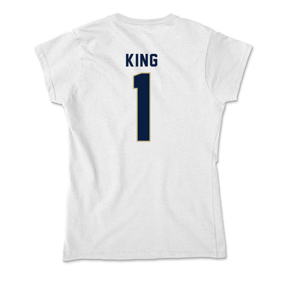 Akron - NCAA Women's Basketball : Kaylee King - Soft Style Women’s T-Shirt-1