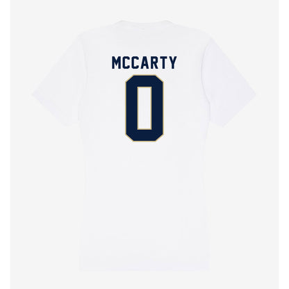 Akron - NCAA Men's Soccer : Lincoln McCarty - Women's V-Neck T-Shirt-1