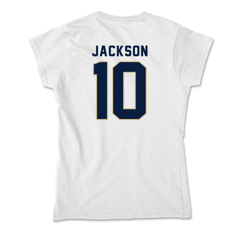 Akron - NCAA Women's Basketball : Christaesha Jackson - Soft Style Women’s T-Shirt-1