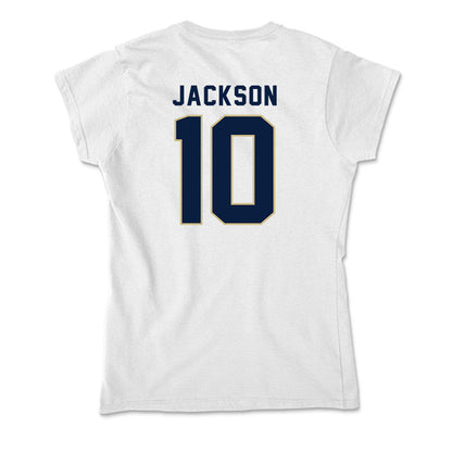 Akron - NCAA Women's Basketball : Christaesha Jackson - Soft Style Women’s T-Shirt-1