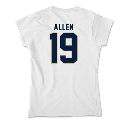 Akron - NCAA Women's Soccer : Taylor Allen - Soft Style Women’s T-Shirt-1