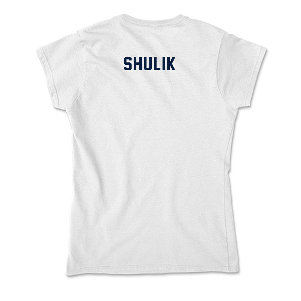 Akron - NCAA Women's Swimming & Diving : Nina Shulik - Soft Style Women’s T-Shirt-1