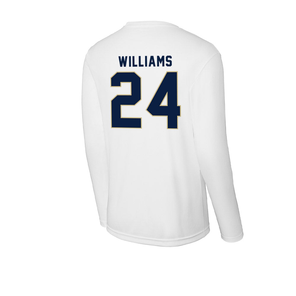 Akron - NCAA Football : Marquese Williams - Activewear Long Sleeve T-Shirt-1