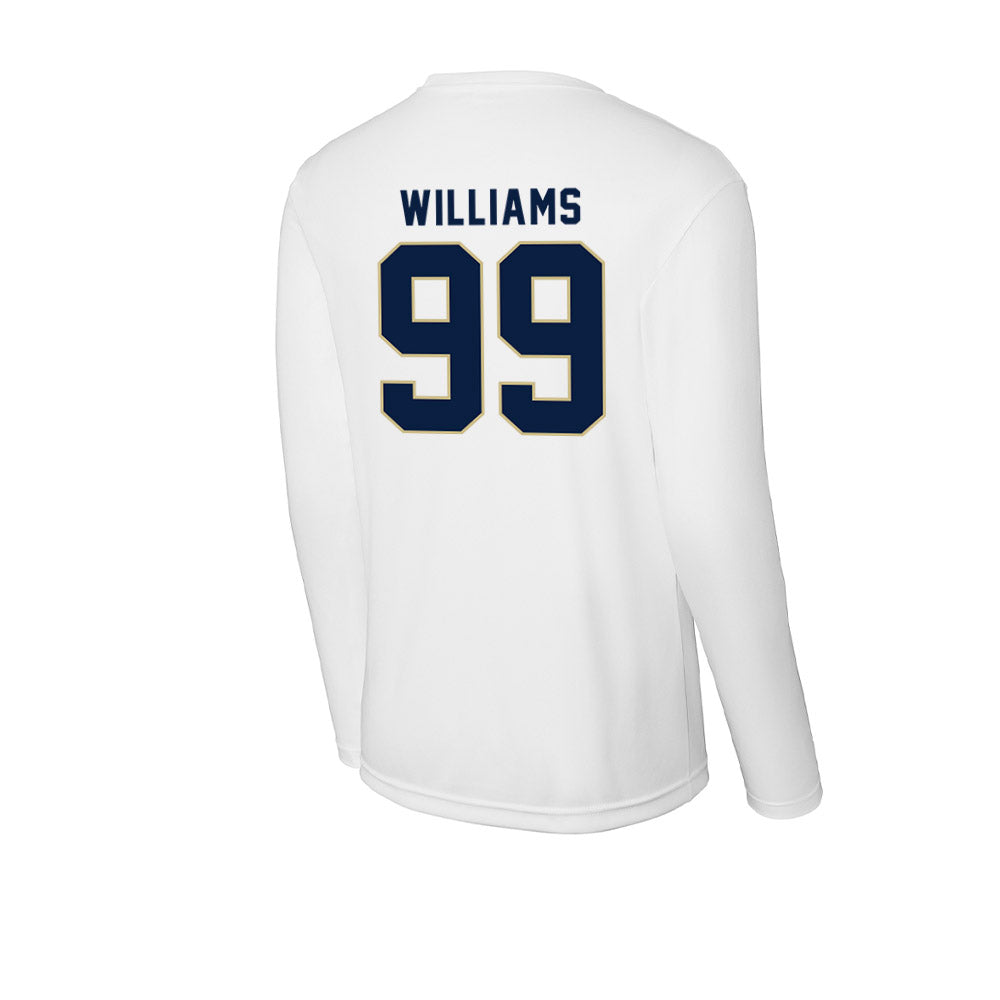 Akron - NCAA Football : Jalen Williams - Activewear Long Sleeve T-Shirt-1
