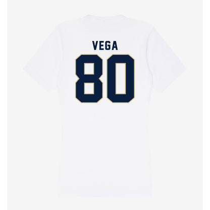 Akron - NCAA Football : Eddie Vega - Women's V-Neck T-Shirt-1