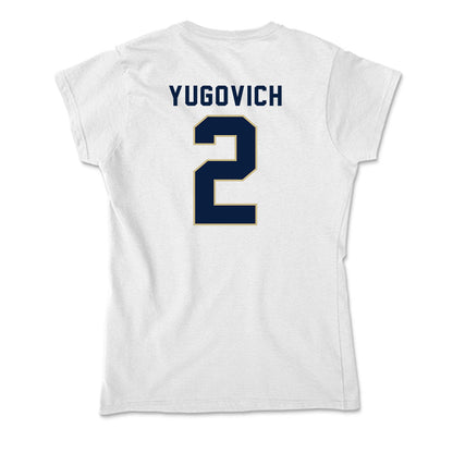 Akron - NCAA Women's Soccer : Hattie Yugovich - Soft Style Women’s T-Shirt-1