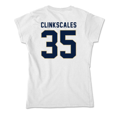 Akron - NCAA Women's Lacrosse : Jaelyn Clinkscales - Soft Style Women’s T-Shirt-1