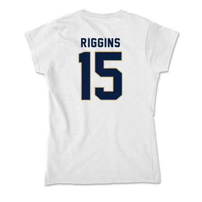 Akron - NCAA Football : Jaborree Riggins - Soft Style Women’s T-Shirt-1