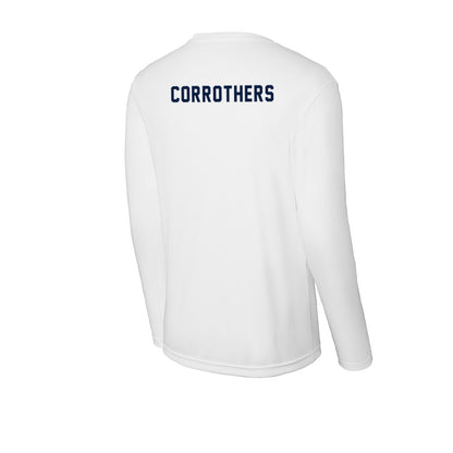 Akron - NCAA Men's Track & Field : Cameron Corrothers - Activewear Long Sleeve T-Shirt-1