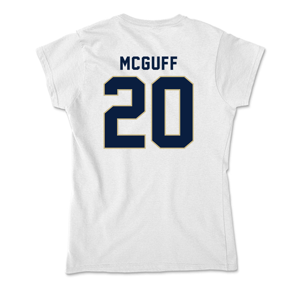 Akron - NCAA Women's Basketball : Keiryn McGuff - Soft Style Women’s T-Shirt-1