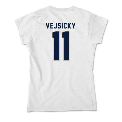 Akron - NCAA Women's Basketball : Maddie Vejsicky - Soft Style Women’s T-Shirt-1