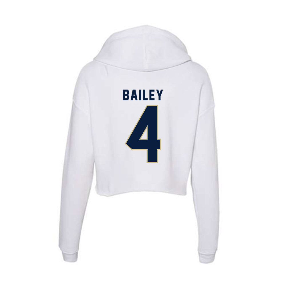 Akron - NCAA Softball : Kylie Bailey - Women's Crop Fleece Hoodie-1