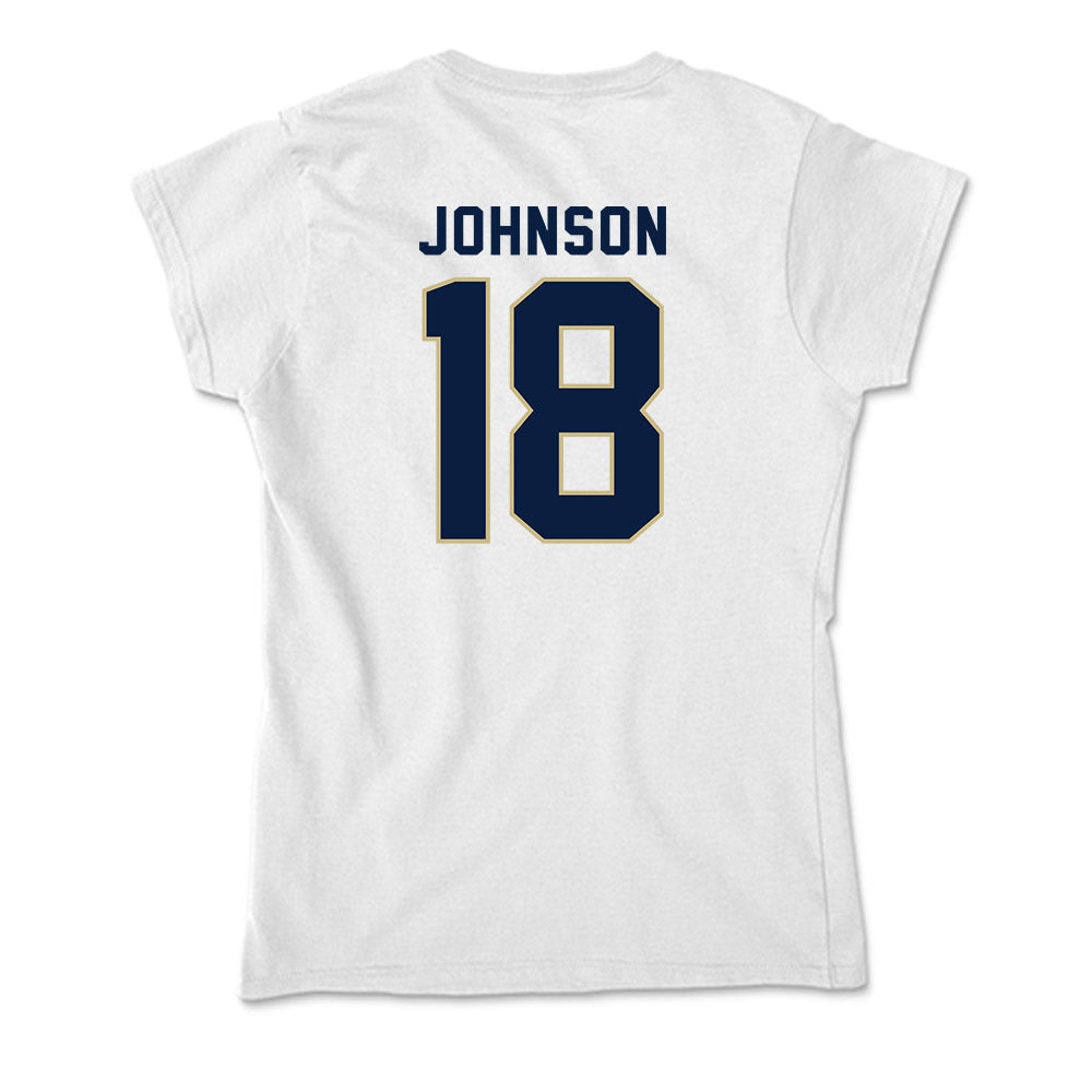 Akron - NCAA Football : DiMarco Johnson - Soft Style Women’s T-Shirt-1