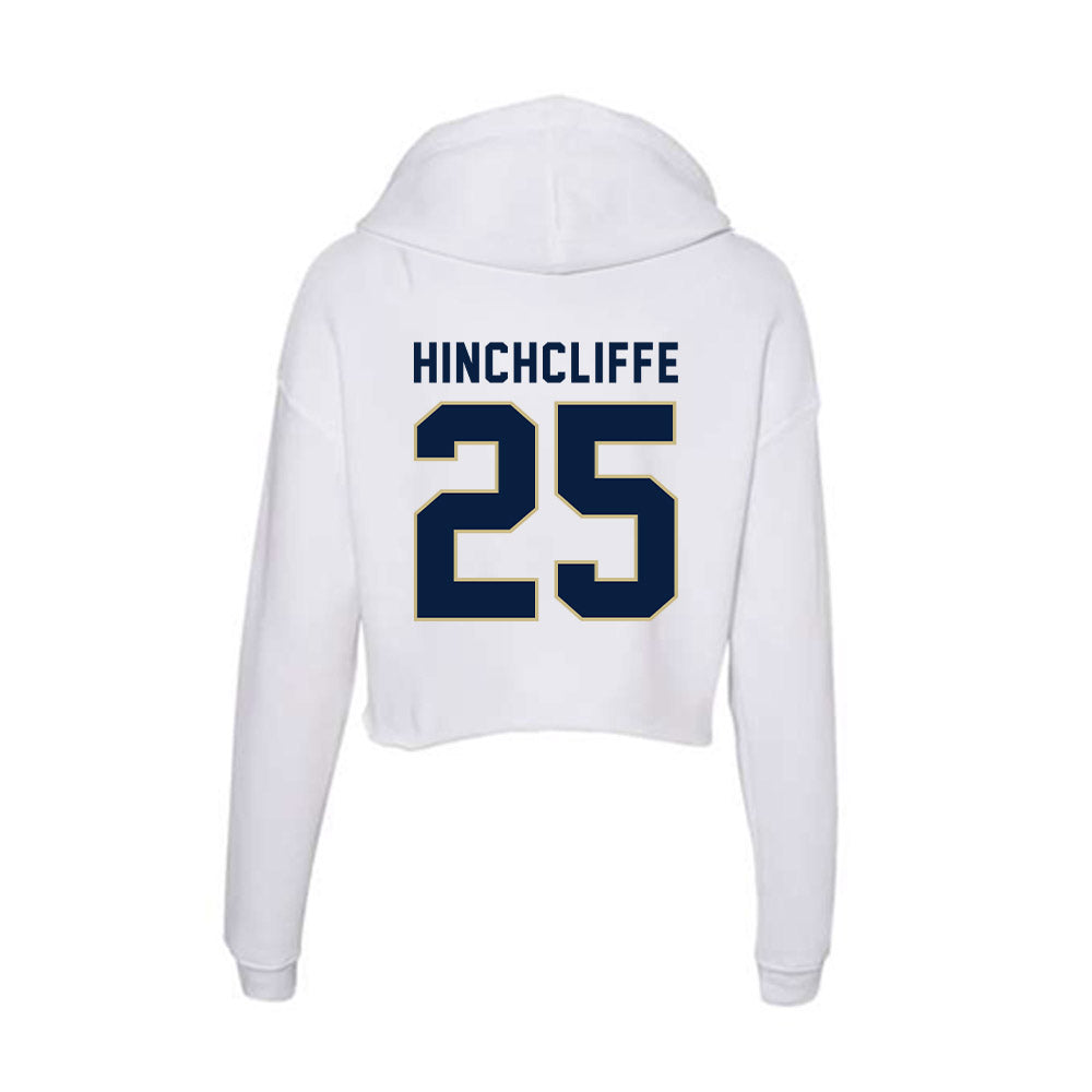 Akron - NCAA Women's Lacrosse : Sienna Hinchcliffe - Women's Crop Fleece Hoodie-1