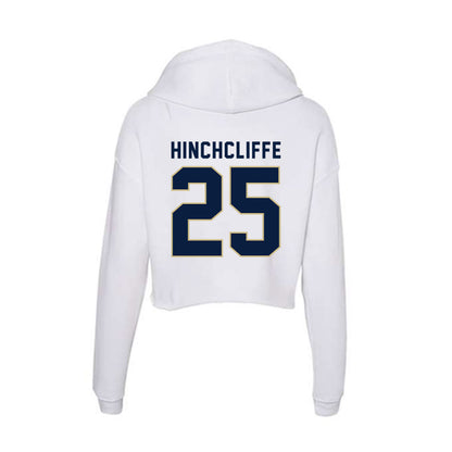 Akron - NCAA Women's Lacrosse : Sienna Hinchcliffe - Women's Crop Fleece Hoodie-1