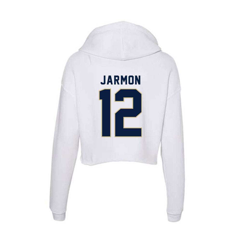 Akron - NCAA Football : Iesa Jarmon - Women's Crop Fleece Hoodie-1