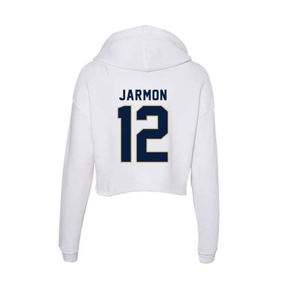 Akron - NCAA Football : Iesa Jarmon - Women's Crop Fleece Hoodie-1