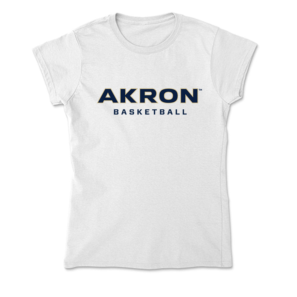 Akron - NCAA Women's Basketball : Shaena Brew - Soft Style Women’s T-Shirt-0