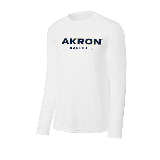 Akron - NCAA Baseball : Garrett Groce - Activewear Long Sleeve T-Shirt-0