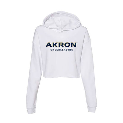  - NCAA Cheerleading : Mahonna White - Women's Crop Fleece Hoodie-0