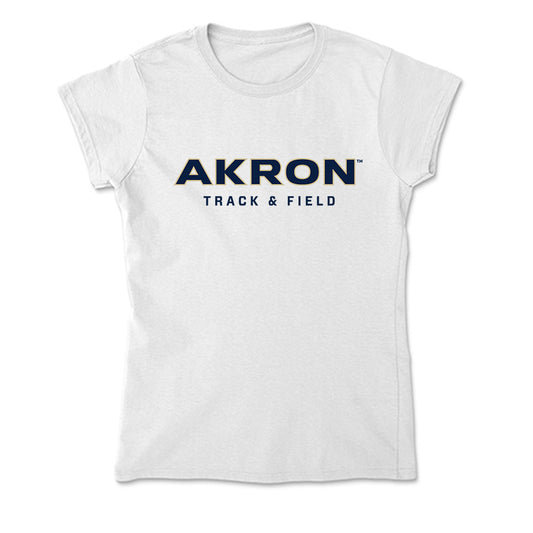Akron - NCAA Men's Track & Field : Tayven Crump - Soft Style Women’s T-Shirt-0