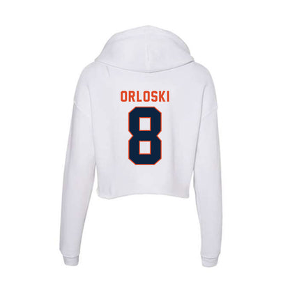 UTSA - NCAA Baseball : Robert Orloski - Women's Crop Fleece Hoodie-1