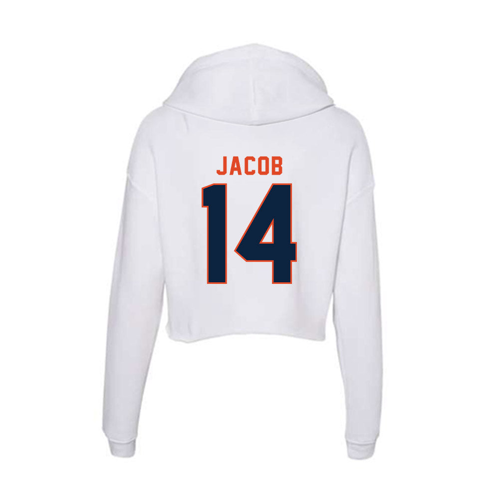 UTSA - NCAA Baseball : Mason Jacob - Women's Crop Fleece Hoodie-1