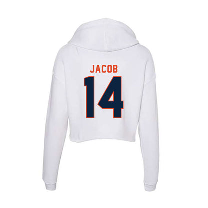 UTSA - NCAA Baseball : Mason Jacob - Women's Crop Fleece Hoodie-1