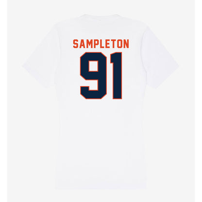 UTSA - NCAA Football : Jusiah Sampleton - Women's V-Neck T-Shirt-1