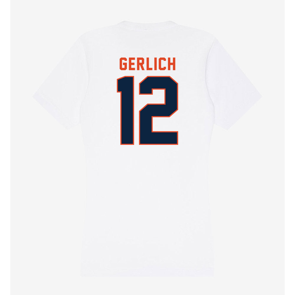 UTSA - NCAA Football : Max Gerlich - Women's V-Neck T-Shirt-1