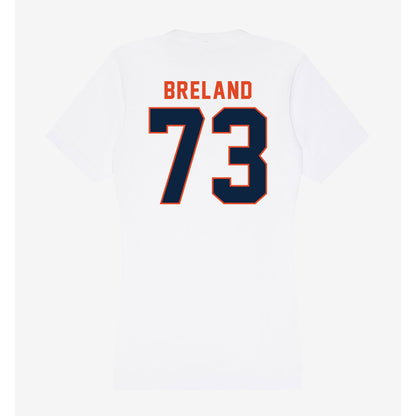 UTSA - NCAA Football : Amarion Breland - Women's V-Neck T-Shirt-1