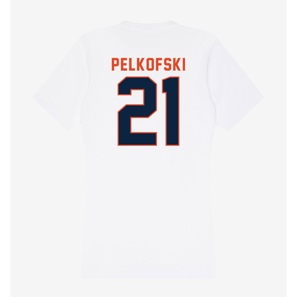 UTSA - NCAA Women's Soccer : Caroline Pelkofski - Women's V-Neck T-Shirt-1