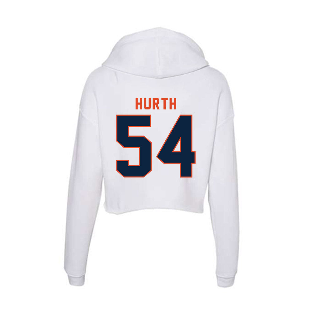 UTSA - NCAA Football : Davion Hurth - Women's Crop Fleece Hoodie-1