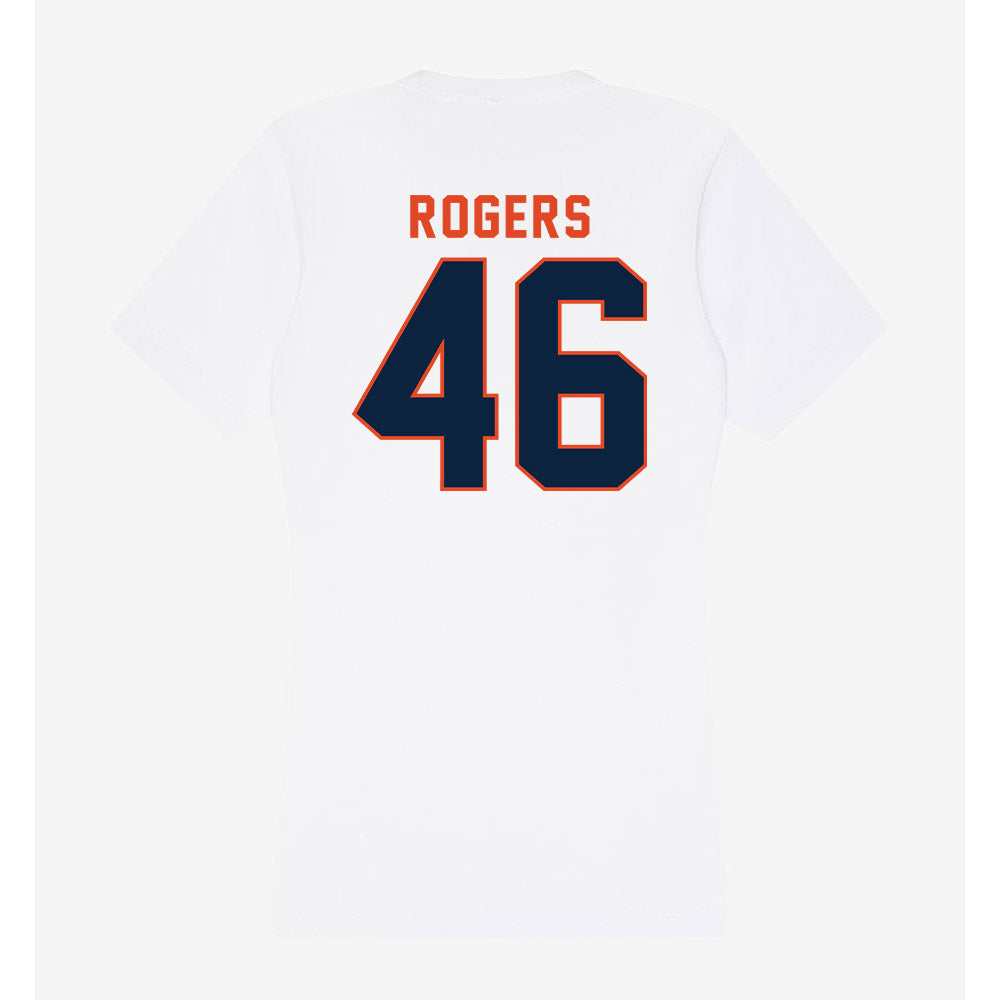 UTSA - NCAA Football : Lane Rogers - Women's V-Neck T-Shirt-1