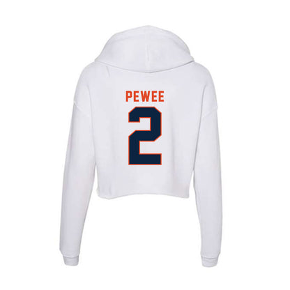 UTSA - NCAA Football : Owen Pewee - Women's Crop Fleece Hoodie-1