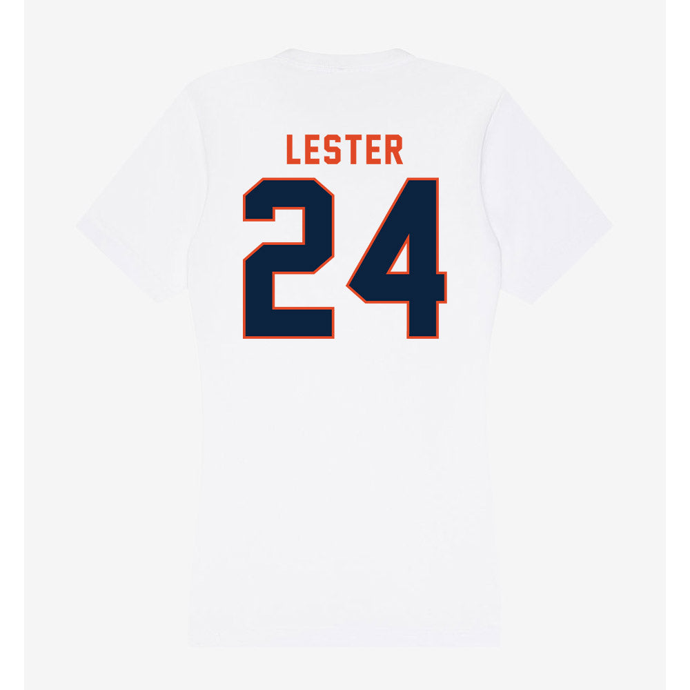 UTSA - NCAA Football : RJ Lester - Women's V-Neck T-Shirt-1