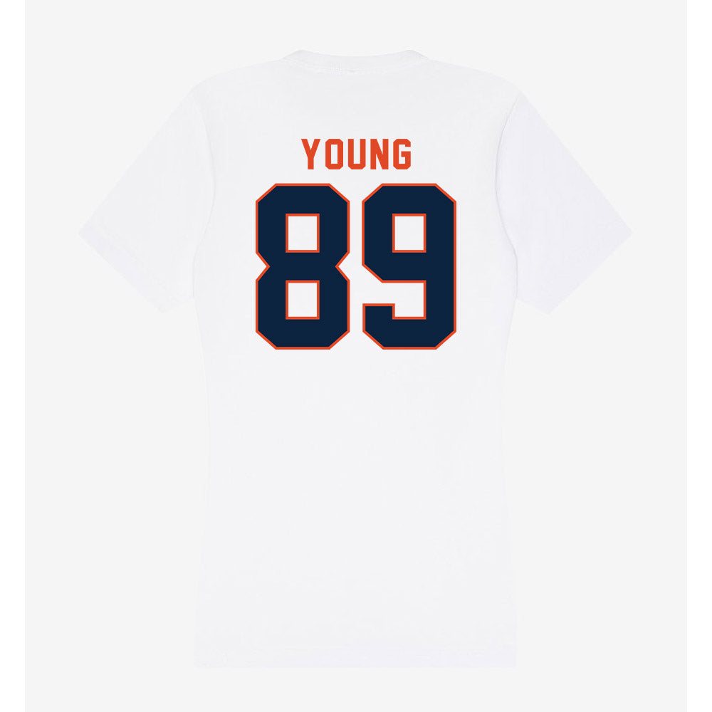 UTSA - NCAA Football : Brandon Young - Women's V-Neck T-Shirt-1