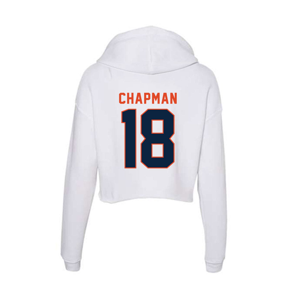 UTSA - NCAA Football : Asaad Chapman - Women's Crop Fleece Hoodie-1