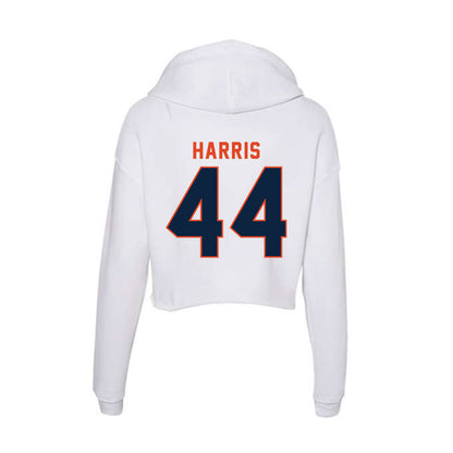 UTSA - NCAA Baseball : Holden Harris - Women's Crop Fleece Hoodie-1