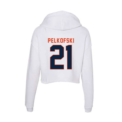 UTSA - NCAA Women's Soccer : Caroline Pelkofski - Women's Crop Fleece Hoodie-1