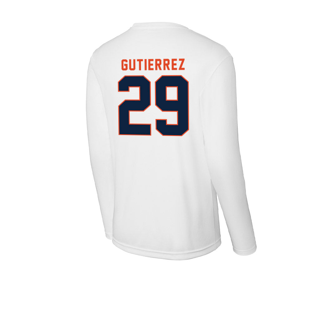 UTSA - NCAA Baseball : Christopher Gutierrez - Activewear Long Sleeve T-Shirt-1