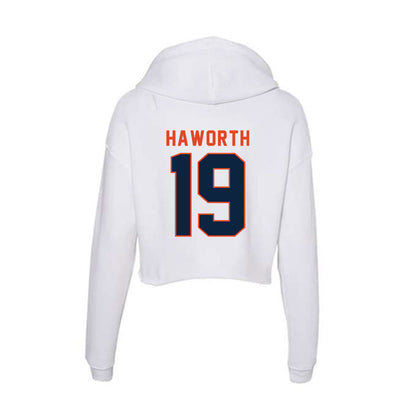 UTSA - NCAA Baseball : Lane Haworth - Women's Crop Fleece Hoodie-1