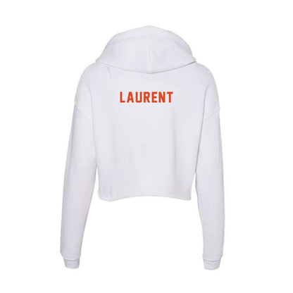 UTSA - NCAA Football : T.J. Laurent - Women's Crop Fleece Hooded Sweatshirt-1
