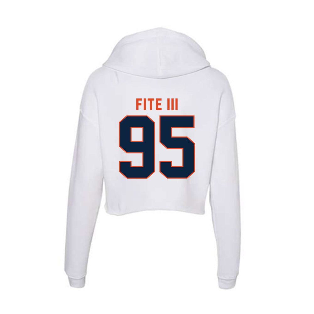 UTSA - NCAA Football : Drenon Fite III - Women's Crop Fleece Hoodie-1