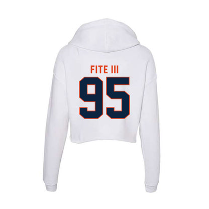 UTSA - NCAA Football : Drenon Fite III - Women's Crop Fleece Hoodie-1